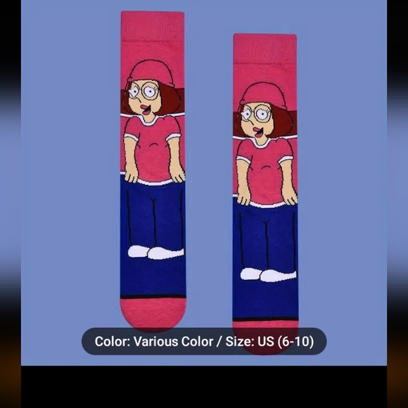 Family guy socks Brian Stewie and Meg new - Picture 4 of 4